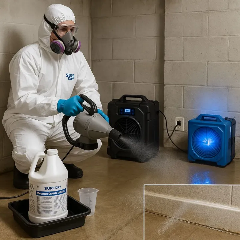 Sanitization and Odor Removal process in Lakeland, MN