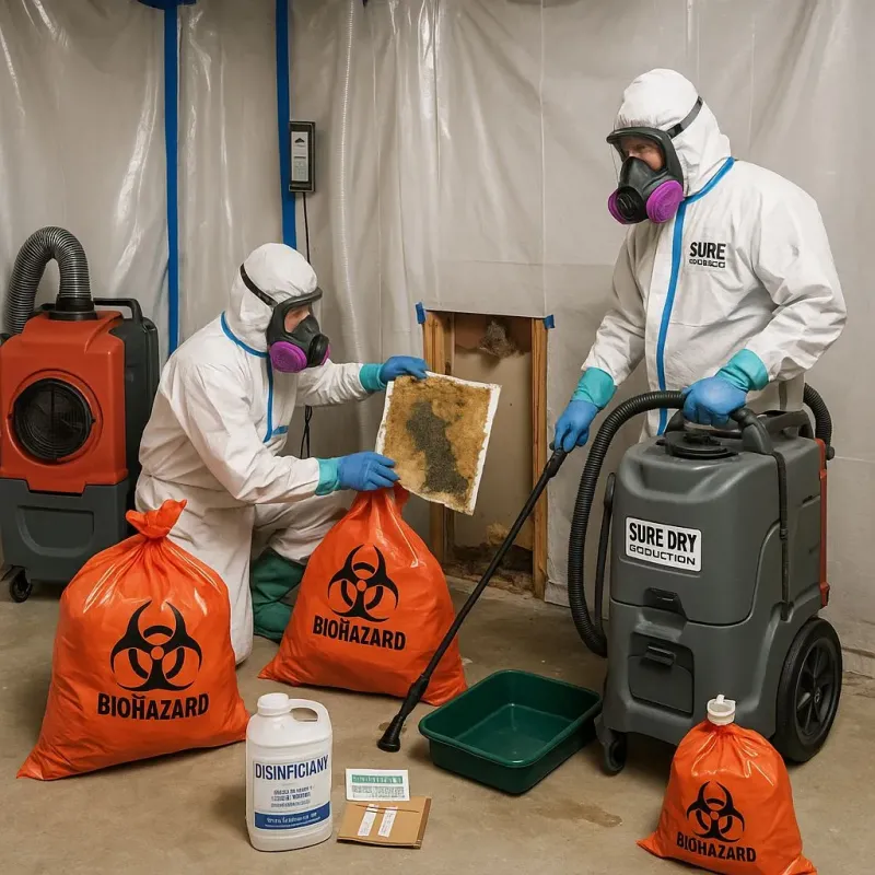 Contaminated Water Handling Protocols process in Lakeland, MN