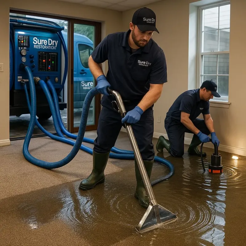 Water Extraction and Removal process in Lakeland, MN